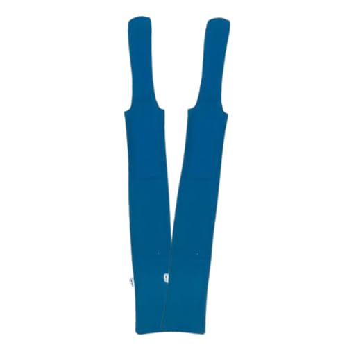 RESISTANCE Handgefertigte Lycra-Schwanztasche, 58,4 x 25,4 cm, Bänder, Nylon-Spandex-Material, schützt den Schwanz und hält den Schwanz sauber, Blaugrün (2 Stück) von RESISTANCE