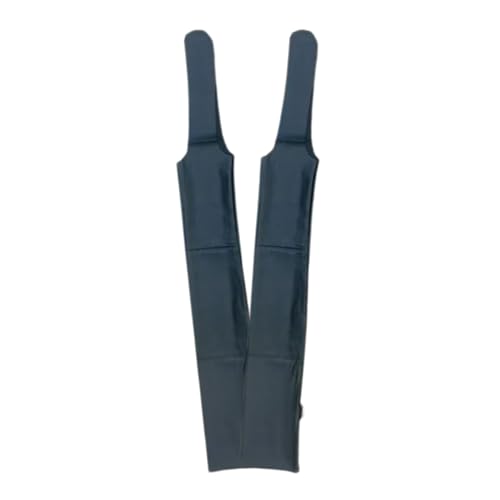 RESISTANCE Handgefertigte Lycra-Schwanztasche, 58,4 x 25,4 cm, Bänder, Nylon-Spandex-Material, schützt den Schwanz und hält den Schwanz sauber, Schwarz, 2 Stück von RESISTANCE