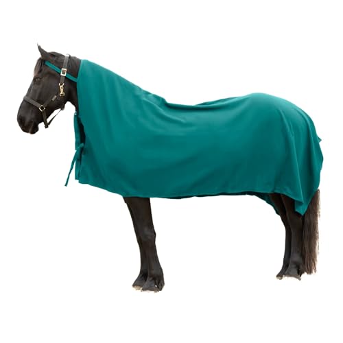 RESISTANCE Langlebiger und warmer Kühler für Pferde, weiches Fleece, quadratisch, 228,6 x 203,2 cm, Grün RESISTANCE Langlebiger und warmer Kühler für Pferde, weiches Fleece, quadratisch, 228,6 x 203,2 cm, Grün von RESISTANCE
