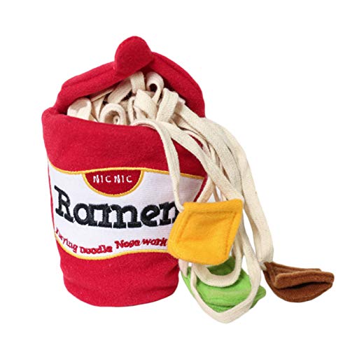 RESOYE Ramen Hundespielzeug, Ramen Schnüffelspielzeug, interaktives Schnüffelspielzeug, Welpenschnüffelspielzeug, Ramen Leckerlis Spielzeug für Katzen und Hunde, seien Sie intelligenter von RESOYE
