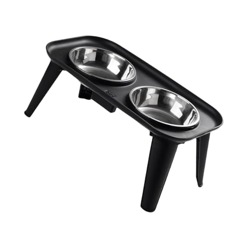 Ergonomisches, erhöhtes Futternapf-Set mit erhöhtem Futternapf aus Edelstahl und Stabilitätsbasis für Gelenkpflege, auslaufsicher, erhöhter Hundenapf-Set Ergonomisches, erhöhtes Futternapf-Set mit erhöhtem Futternapf aus Edelstahl und Stabilitätsbasis für Gelenkpflege, auslaufsicher, erhöhter Hundenapf-Set von RETUOLWAG