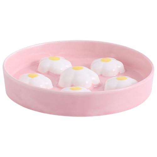 Handbemalter Slow Feeder Keramikschale Glatte Runde Schüssel Kreative Slow Feed Bowl Slow Feeder Katzen Schüssel Trockenfutter Handbemalter Slow Feeder Keramikschale Glatte Runde Schüssel Kreative Slow Feed Bowl Slow Feeder Katzen Schüssel Trockenfutter von RETUOLWAG