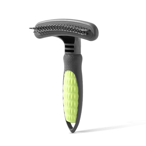 RETUOLWAG Hunde Entfernen Von Knoten Haarpfeiler Entfuhrkomfort Massaging Entfernung Deshedding Kamm Haustierzubehör Deshedding Kamm Kurz von RETUOLWAG