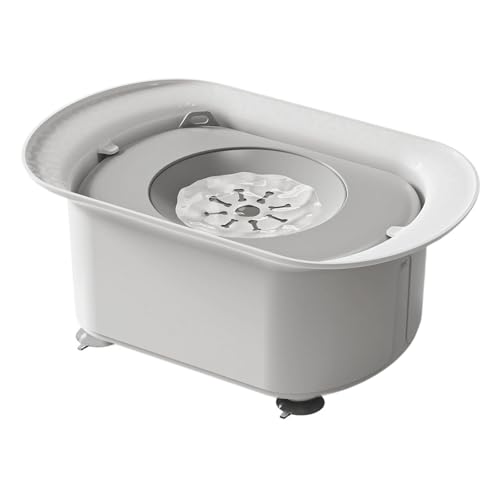 Wasserspender für Hunde, auslaufsicher, auslaufsicher, Design für große Hunde, rutschfest, automatisch, schwimmend, Wasserspender von RETUOLWAG