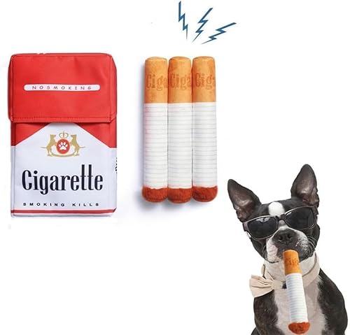 RETZLA Quietschendes Hundespielzeug für große Hunde, kichert Hundespielzeug, Kichern, Puff Stick-Spielzeug mit einer Box, Plüsch-gefülltes Hundespielzeug, interaktiv für kleine, mittelgroße und große RETZLA Quietschendes Hundespielzeug für große Hunde, kichert Hundespielzeug, Kichern, Puff Stick-Spielzeug mit einer Box, Plüsch-gefülltes Hundespielzeug, interaktiv für kleine, mittelgroße und große von RETZLA