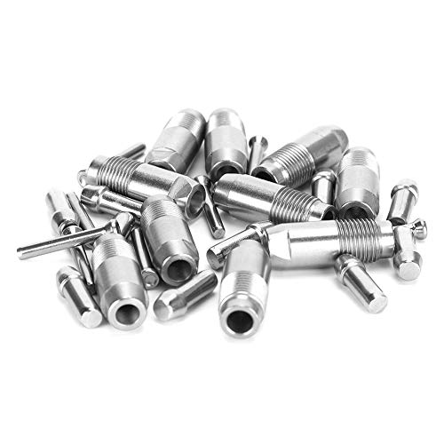 10pcs Stainless Steel Chicken Water Nipple | 360° Rolling Ball Drinker Feeder for Poultry/Ducks/Birds | Automatic Leak - Proof Design | Sturdy & Oxidation - Proof von REXVTNS