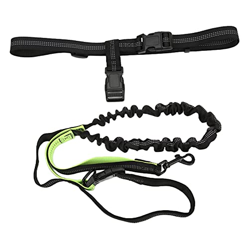 Adjustable Convenient Dog Leash | Reflective Nylon Running Rope with Waist Belt for Small/Medium/Large Dogs | 360° Rotatable Metal Buckle for Jogging & Hiking Adjustable Convenient Dog Leash | Reflective Nylon Running Rope with Waist Belt for Small/Medium/Large Dogs | 360° Rotatable Metal Buckle for Jogging & Hiking von REXVTNS