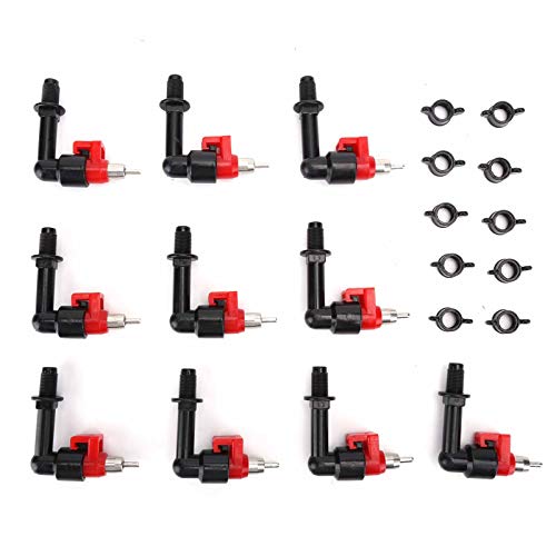 Automatic Rabbit Nipple Drinker Feeder 10Pcs | Bite - Protected & Oxidation - Protected | 360° Water Supply for Rabbits/Chickens/Ducks | Hard - Wearing Plastic + Stainless von REXVTNS