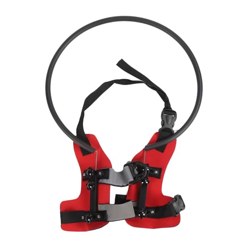 Blind Dog -Kabelbaum | Einstellbarer Schutz - Kollisionsring mit Stoßfänger Guards | Bequemes und Führungsgerät für Blinde Haustiere/Hunde | Leicht (M) von REXVTNS