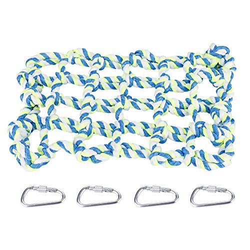 Colorful Parrot Climbing Net | 4 - Hook Hammock & Swing Toy for Birds/Hamsters/Squirrels | Sturdy Rope Mesh 20x28cm | Cage Accessories Colorful Parrot Climbing Net | 4 - Hook Hammock & Swing Toy for Birds/Hamsters/Squirrels | Sturdy Rope Mesh 20x28cm | Cage Accessories von REXVTNS