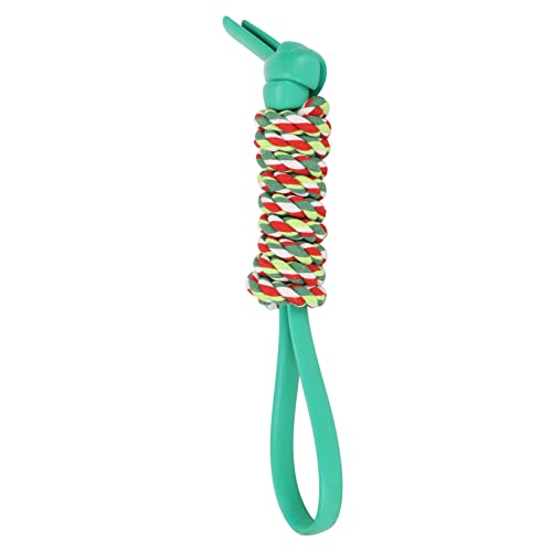 Dog Chew Rope Toys | Strong Bite Proof & Oral Care | Interactive Cotton Rope for Puppies/Small Dogs | Washable & Sturdy (Cyan) von REXVTNS