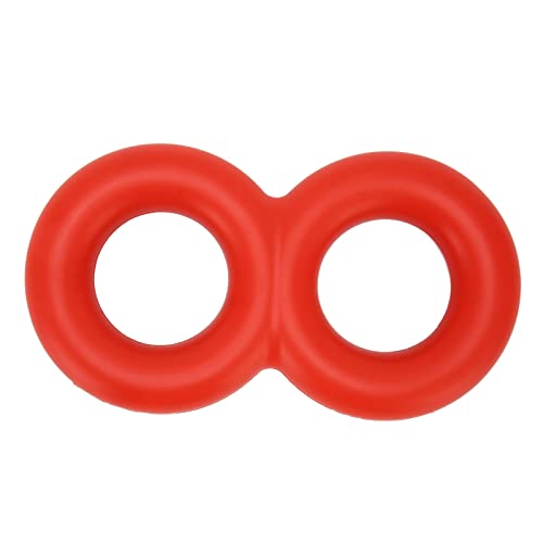 Dog Chewing Toy | Figure 8 Shape Rubber Tug Toy for Large Dogs | Bite Proof & Teeth Care | Interactive Pet Toy for Indoor/Outdoor Play (L) von REXVTNS