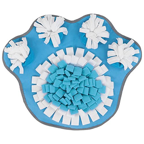 Dog Snuffle Pad | Interactive Feeding Toy & Treat Holder for Smell Training/Slow Eating | Secure Flannel Mat with Elastic Strap | Machine Washable Dog Snuffle Pad | Interactive Feeding Toy & Treat Holder for Smell Training/Slow Eating | Secure Flannel Mat with Elastic Strap | Machine Washable von REXVTNS