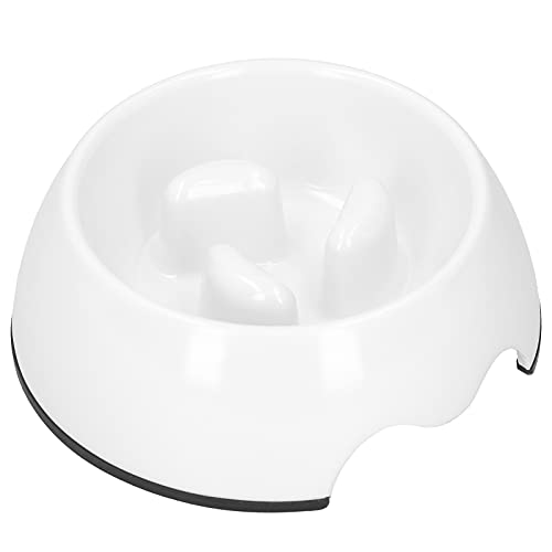 Haustier Slow Feeder Bowl | 3 - Säulendesign hilft, schnelles Essen und Ersticken zu reduzieren | Slip - Proof Hundekatze Schüssel für trockenes/nasses Futter | Robustes (S) von REXVTNS