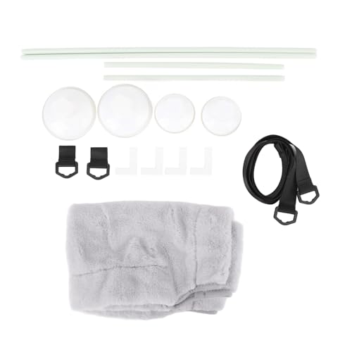 Katzenfensterbett mit Saugnäpfeln | 33 lbs Ladungskapazitäts -Plüsch -Barsch für Innenkatzen | 360 ° Panoramablick für Sonnenbaden/Faustungen | Abnehmbares waschbares Pad (REXVTNSBGVl0SrH-12) von REXVTNS