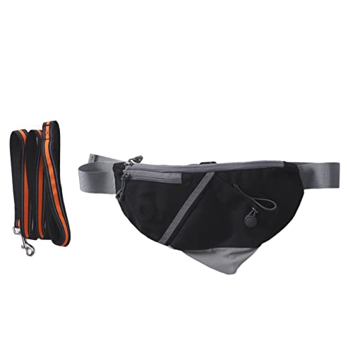 No - Hands Dog Leash Waist Belt | Detachable Zipper Pouch for Phone/Keys/Treats | Reflective & Shock Absorbing for Small Medium Dogs | Compatible with Most Leashes No - Hands Dog Leash Waist Belt | Detachable Zipper Pouch for Phone/Keys/Treats | Reflective & Shock Absorbing for Small Medium Dogs | Compatible with Most Leashes von REXVTNS