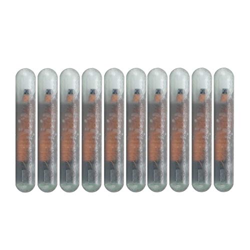 REXVTNS 10pcs 1,4mm Tier -Tag -Glasröhrchen -Chip | Leichtes PET -ID -Management | Einfache Implantation für Hunde/Vieh/Geflügel | ISO11784 / 85 Zertifiziert REXVTNS 10pcs 1,4mm Tier -Tag -Glasröhrchen -Chip | Leichtes PET -ID -Management | Einfache Implantation für Hunde/Vieh/Geflügel | ISO11784 / 85 Zertifiziert von REXVTNS