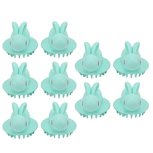 REXVTNS 10pcs Haustierbadebinsel | Weichmassage -Pflegehandschuh für Hunde/Katzen | Kaninchenform Finger Shampoo Pinsel | PP -Material, leicht zu warten REXVTNS 10pcs Haustierbadebinsel | Weichmassage -Pflegehandschuh für Hunde/Katzen | Kaninchenform Finger Shampoo Pinsel | PP -Material, leicht zu warten von REXVTNS