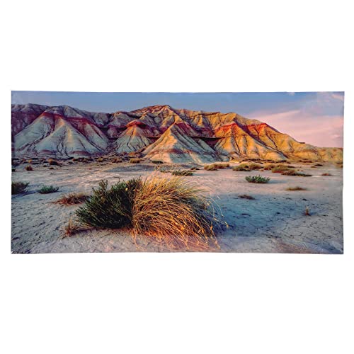REXVTNS 3D PVC Aquarium Background | Mountain Desert Pattern Fish Tank Decoration | Easy - to - Apply Water - Proof Poster for Underwater Scaping/Bedroom Wall Art | 16.5 x 11.8 Inches (61 * 41CM) von REXVTNS