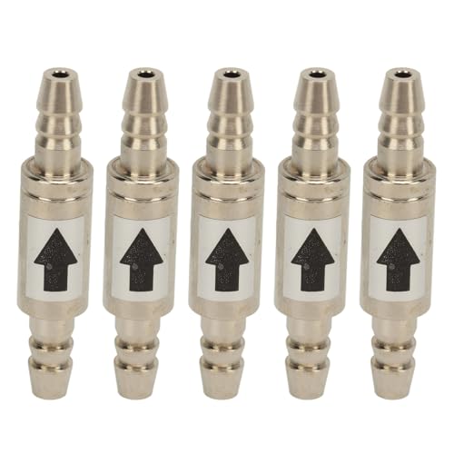 REXVTNS 5Pcs Stainless Steel CO2 Check Valve | 1 Way Non - Return Valve for Fish Tank/Aquarium/Purification System | Rustproof & Easy Install REXVTNS 5Pcs Stainless Steel CO2 Check Valve | 1 Way Non - Return Valve for Fish Tank/Aquarium/Purification System | Rustproof & Easy Install von REXVTNS
