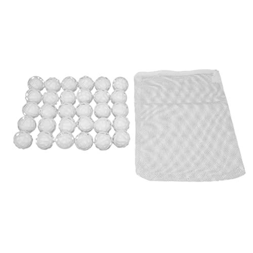 REXVTNS Aquarium Bio Ball Media | 30 - Pack Beneficial Biological Agents for Fish Environment/Pond | PVC & Polyester Fiber Water Treatment | 4.2cm Spiral Design for Maximum Interaction von REXVTNS