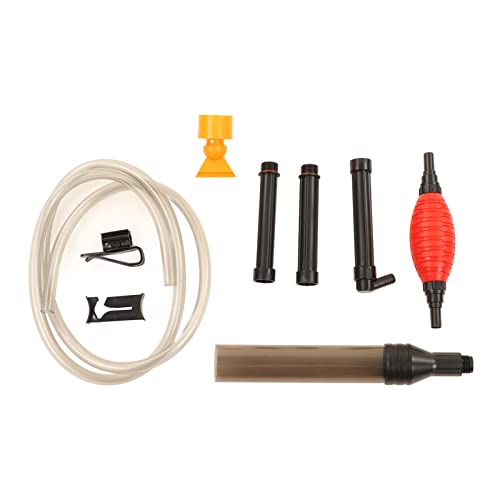 REXVTNS Aquarium Gravel Cleaner | Manual Water Changer with Red Pump Bag | Fish Tank Sand Cleaner/Glass Scraper | ABS Material, 3 Inlet Hoses & Accessories REXVTNS Aquarium Gravel Cleaner | Manual Water Changer with Red Pump Bag | Fish Tank Sand Cleaner/Glass Scraper | ABS Material, 3 Inlet Hoses & Accessories von REXVTNS