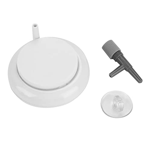 REXVTNS Aquarium Oxygen Stone Diffuser | Nano Bubble Disk for Fish Enclosure/Hydroponics/Pond | Effective Oxygen Pump Accessory | Sturdy Gravel Material, 4 Sizes (N-50) von REXVTNS