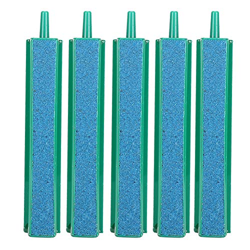 REXVTNS Aquarium Sand Bubble Bar | Oxygen Diffuser for Fish Environments | Decorative Bubble Stone Bar for Freshwater/Saltwater Aquariums | 2 Sizes (4.6in & 8.5in) | 5 - Pack PVC (S) von REXVTNS