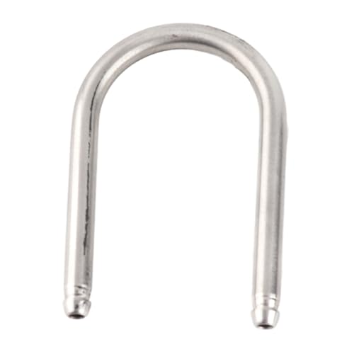 REXVTNS Aquarium U Shape Tube | Stainless Steel CO2 Diffuser Pipe for Fish Environment | 4mm / 0.2in Gas Hose Connector | Rustproof & Drop Proof Design von REXVTNS
