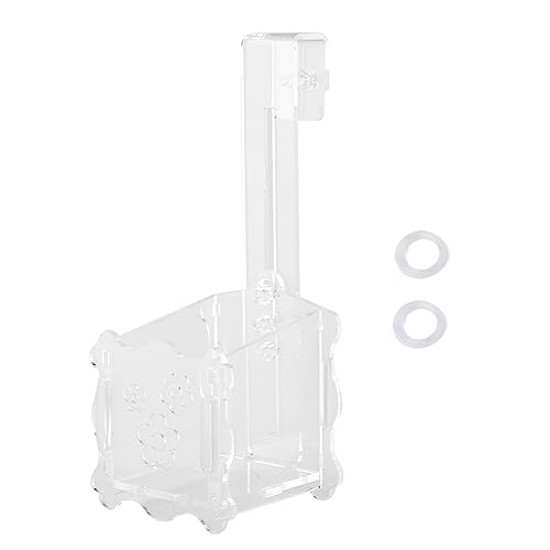 REXVTNS Aquariumpflanzenhalter | Sicheres Acryl -Wasserpflanze -Lagerregal für Fischgehäuse/Aquariumdekor | Wiederverwendbar und stark mit einfacher Installation | 3 Plastikringe + von REXVTNS