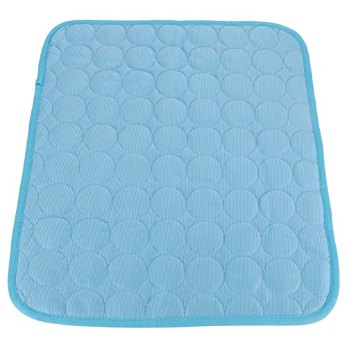REXVTNS Auto Cooling Mat for Dogs & Cats | Ice Silk Top with Breathable Mesh | Pet Cooling Bed for Warm/Hot Weather/Cages | Machine Washable & Non - Deformable (M) von REXVTNS