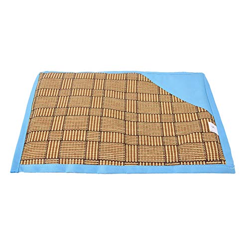 REXVTNS Bambusfaser -Haustiermatte | & Atmungsaktives Hundebettpad | Sommereiskissen für den Innen- / Außenbereich | Soft & Long - mit Schwammschicht | 6 Abmessungen verfügbar (S30*40) von REXVTNS