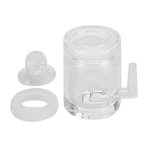 REXVTNS CO2 Atomizer for Aquarium Plants | High Transparent Acrylic CO2 Refiner with Bubble Counter | U - Shaped Gas Inlet for Safe & Beautiful Setup | S/L Size for 60-150cm Aquariums (L) von REXVTNS