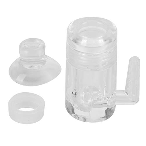 REXVTNS CO2 Atomizer for Aquarium Plants | High Transparent Acrylic CO2 Refiner with Bubble Counter | U - Shaped Gas Inlet for Safe & Beautiful Setup | S/L Size for 60-150cm Aquariums (S) von REXVTNS