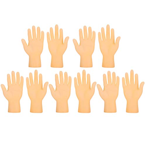 REXVTNS Cat Finger Toy Gloves 5 Pairs | Soft Plastic Hands for Interactive Play/Teasing/Training | Funny Pet Toy for Cats | Tear - Strong & Sturdy REXVTNS Cat Finger Toy Gloves 5 Pairs | Soft Plastic Hands for Interactive Play/Teasing/Training | Funny Pet Toy for Cats | Tear - Strong & Sturdy von REXVTNS