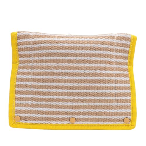 REXVTNS Dog Bite Wedge | Jute Biting Pad with 3 Handles | Puppy Training Toy for Tug of War/Commands/Bonding | Sturdy Chew Pillow for Dogs REXVTNS Dog Bite Wedge | Jute Biting Pad with 3 Handles | Puppy Training Toy for Tug of War/Commands/Bonding | Sturdy Chew Pillow for Dogs von REXVTNS