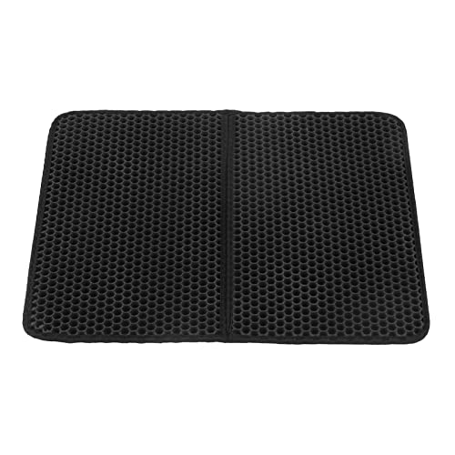 REXVTNS Double Layer Cat Litter Mat | 3D Hexagonal Holes Trap 90% Litter | Liquid - Blocking & Stable Mat for Litter Box/Hardwood Floors | Easy Maintain Eva Material REXVTNS Double Layer Cat Litter Mat | 3D Hexagonal Holes Trap 90% Litter | Liquid - Blocking & Stable Mat for Litter Box/Hardwood Floors | Easy Maintain Eva Material von REXVTNS