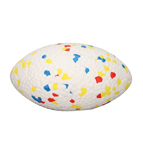 REXVTNS Hund Rugby Chew Toy | Bite Proof & Zähne Wartung | Hoher hüpfender schwebender Ball für Hunde | ETPU -Material mit sechseckiger Textur | Interaktives Spiel für alle Rassen REXVTNS Hund Rugby Chew Toy | Bite Proof & Zähne Wartung | Hoher hüpfender schwebender Ball für Hunde | ETPU -Material mit sechseckiger Textur | Interaktives Spiel für alle Rassen von REXVTNS
