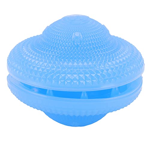 REXVTNS Interaktiver Hundepuzzle Spielzeugball | Aspensing & Zähne Care | Bite Proof TPE -Material | IQ Boosting -Spiel für kleine/mittlere Hunde | Sicheres Kauspielzeug (Blue) von REXVTNS