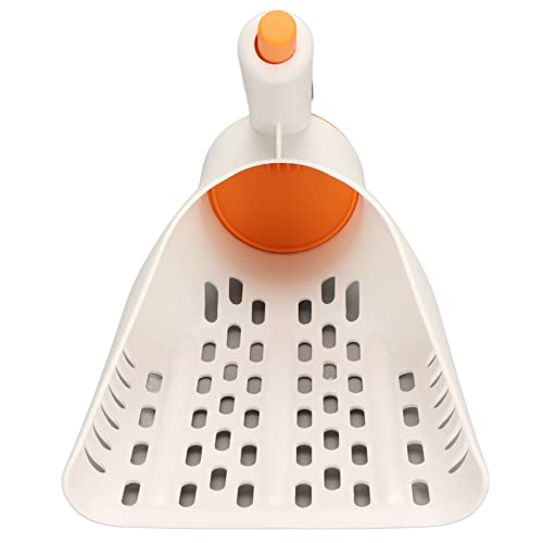 REXVTNS Large Cat Litter Scoop | 6mm Sifting Holes for Quick Waste Removal | Press - Type Design for Easy Waste Removal | Sturdy PP Material | Ergonomic Handle for Comfort REXVTNS Large Cat Litter Scoop | 6mm Sifting Holes for Quick Waste Removal | Press - Type Design for Easy Waste Removal | Sturdy PP Material | Ergonomic Handle for Comfort von REXVTNS