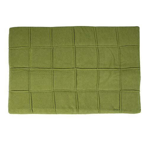 REXVTNS Samt Pet Matte verdicken | Sicheres Grip Square Grid Pad für kleine Hunde/Katzen | Das ganze Jahr über gemütliches Bett | Leichtes Gewicht & robust | 6 Größen (XXS - XL) (L) von REXVTNS