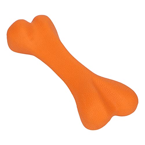 REXVTNS Sturdy Dog Bone Toy | Rubber Chew Toy for Puppy & Adult Dogs | Bite Proof Teeth Care/Anxiety Relief/Interactive Play | Long - Lasting Tear Proof Design (S) von REXVTNS