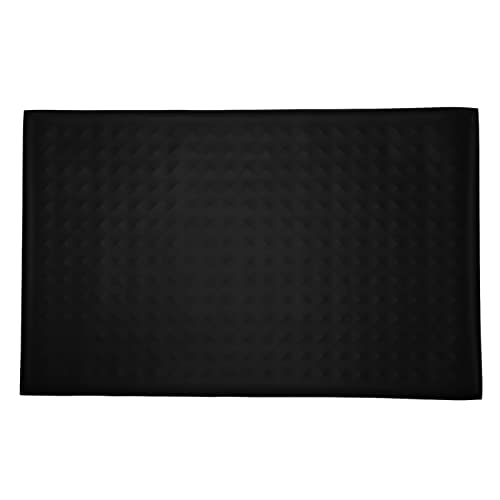 Silikon -Haustier -Fütterungsmatte | Flüssigkeitsbarriere & Slip Abschreckung Hundekatze Schüsselkissen | Food Grade -Placemat für Böden/Reisen/Zuhause | Einfacher (REXVTNSsh9Ke-11) von REXVTNS