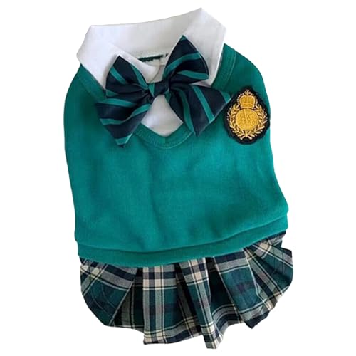 Small Dog Clothes Warm & Comfortable | Adorable Bowknot Dress for Dogs/Cats | Soft Polyester Pet Outfits for Winter/Parties | Easy to Maintain Small Dog Clothes Warm & Comfortable | Adorable Bowknot Dress for Dogs/Cats | Soft Polyester Pet Outfits for Winter/Parties | Easy to Maintain von REXVTNS