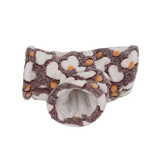 Small Pet Tunnel Toy 3 Way T Shape | Plush Warm Hideout Tube for Hamster/Sugar Glider/Guinea Pig | Multi - Exit Play & Sleep Space (Tee Trumpet) von REXVTNS