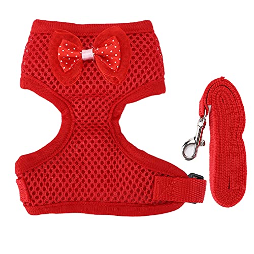 Verstellbarer Hühnchengabeless und Leine | Weiche atmungsaktive Henne Weste für Hähne/Hühner | Escape - Proof Pet Protection mit Befestigungselemester | Leichtes Gewicht für (S) von REXVTNS