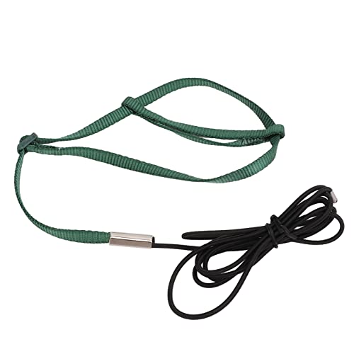 Vogelkabelbaumleine | Verstellbares elastisches Flugseil für Papageien/Cockatiels/Lovebirds | Leichte Nylontraktion mit Hook Design | Training und Außenschutz (XL) von REXVTNS
