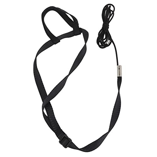 Vogelkabelbaumleine für Papageien | Einstellbar & Bite Sturdy Nylon | Super leichtes Flugseil für Spiele/Partys im Freien | 8 - geformtes Riemen passt Cockatiel und größere Vögel (XS) von REXVTNS