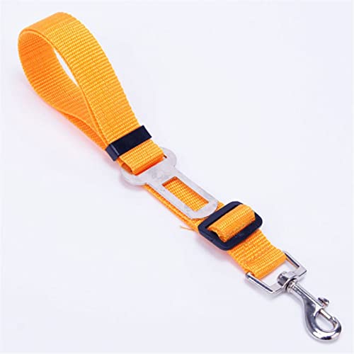 Pet Supplies Auto Sicherheitsgurt Hunde Sicherheitsgurt Hundeleine Fahrzeuggurt Verstellbare Dämpfung Elastisches Reflektierendes Sicherheitsseil for Hund Katze (Color : Base Model 10, Size : 50-75c von REYNEM