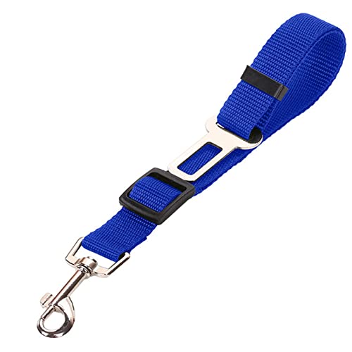 Pet Supplies Auto Sicherheitsgurt Hunde Sicherheitsgurt Hundeleine Fahrzeuggurt Verstellbare Dämpfung Elastisches Reflektierendes Sicherheitsseil for Hund Katze (Color : Base Model 3, Size : 50-75cm von REYNEM